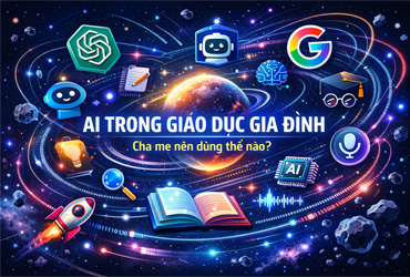 AI trong giáo dục gia đình – cha mẹ nên hướng dẫn con cái dùng AI thế nào?