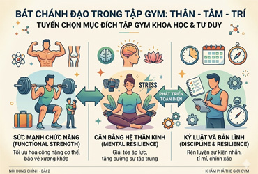 Xác Định “Tâm Thế” – Bạn Tìm Kiếm Điều Gì Trong Phòng GYM?