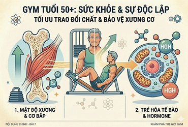 Đối tượng đặc biệt – khi tuổi 50+ tìm thấy “suối nguồn tươi trẻ” tại phòng GYM