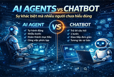 AI Agents và Chatbot: Sự khác biệt mà nhiều người chưa hiểu đúng để sử dụng.