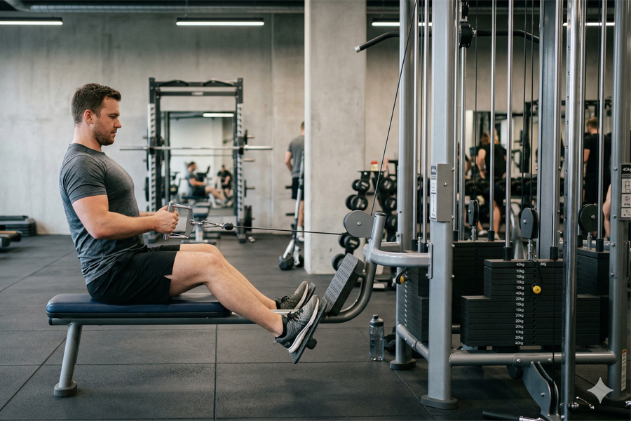 Seated-Cable-Row-Machine